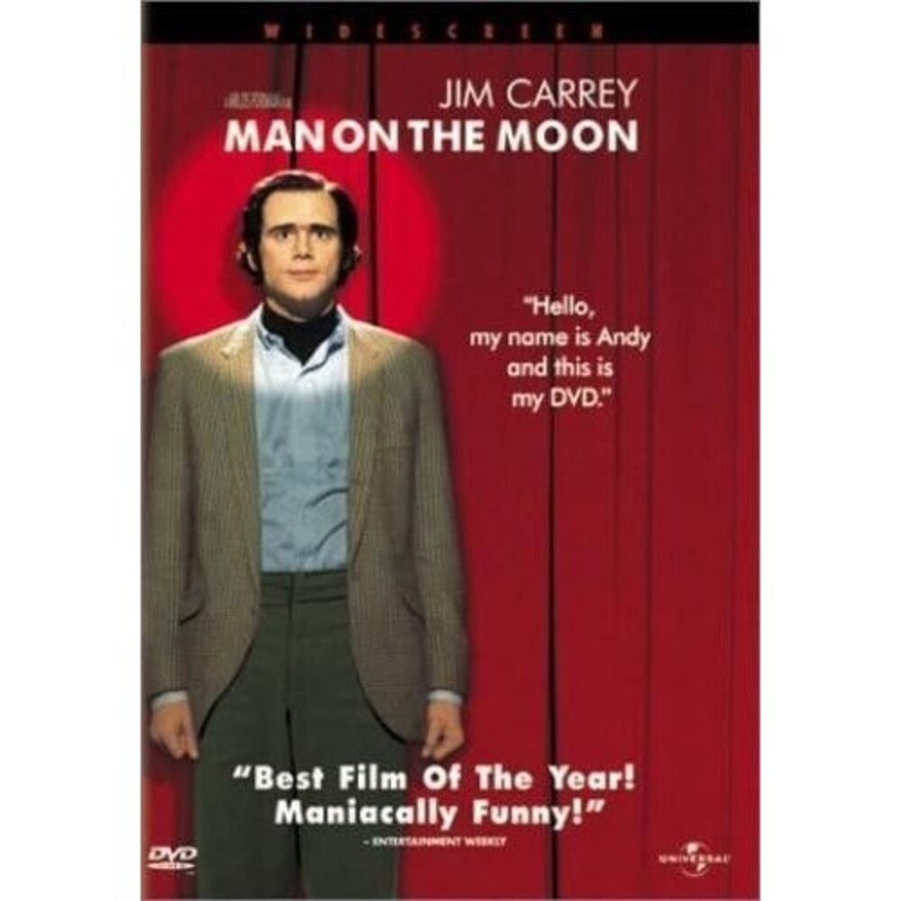 Man On the Moon DVD Jim Carrey NEW Widescreen Andy Kaufman